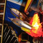 Rocket ship Twilight Zone pinball mod