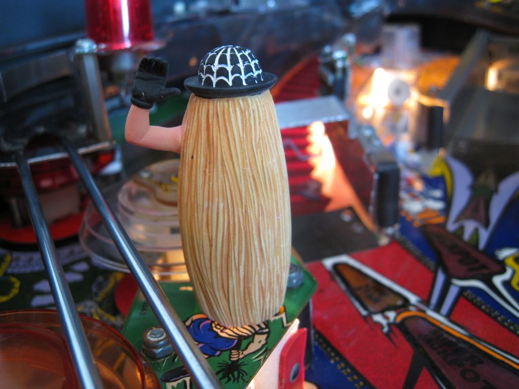 The Addams Family Pinball Cousin Itt Painted Edition