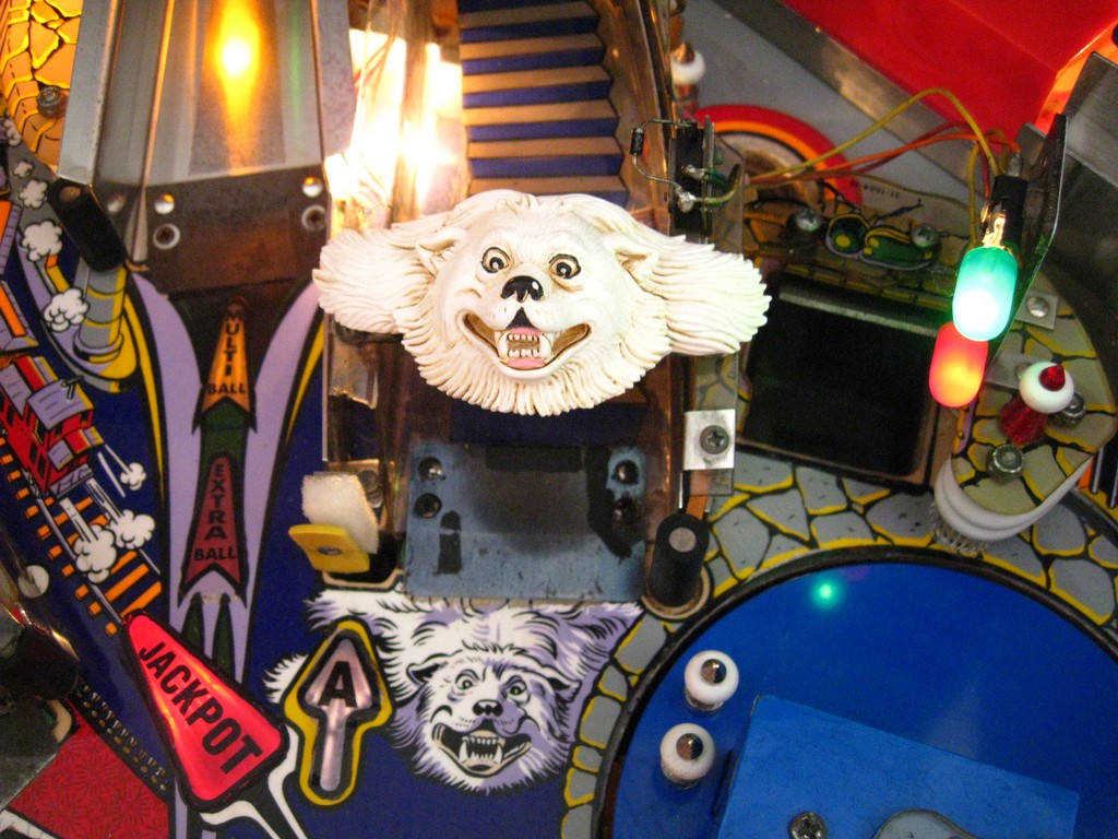 The Addams Family Pinball Polar Bear