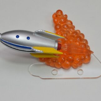 Twilight Zone Pinball Rocket Ship Orange Base