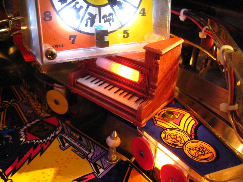 Twilight Zone Pinball The Piano